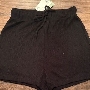 H&M High Waist Black Women's Shorts